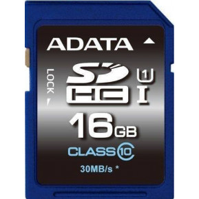 Karta ADATA Premier SDHC 16 GB Class 10 ASDH16GUICL10-R - zdjęcie poglądowe 1